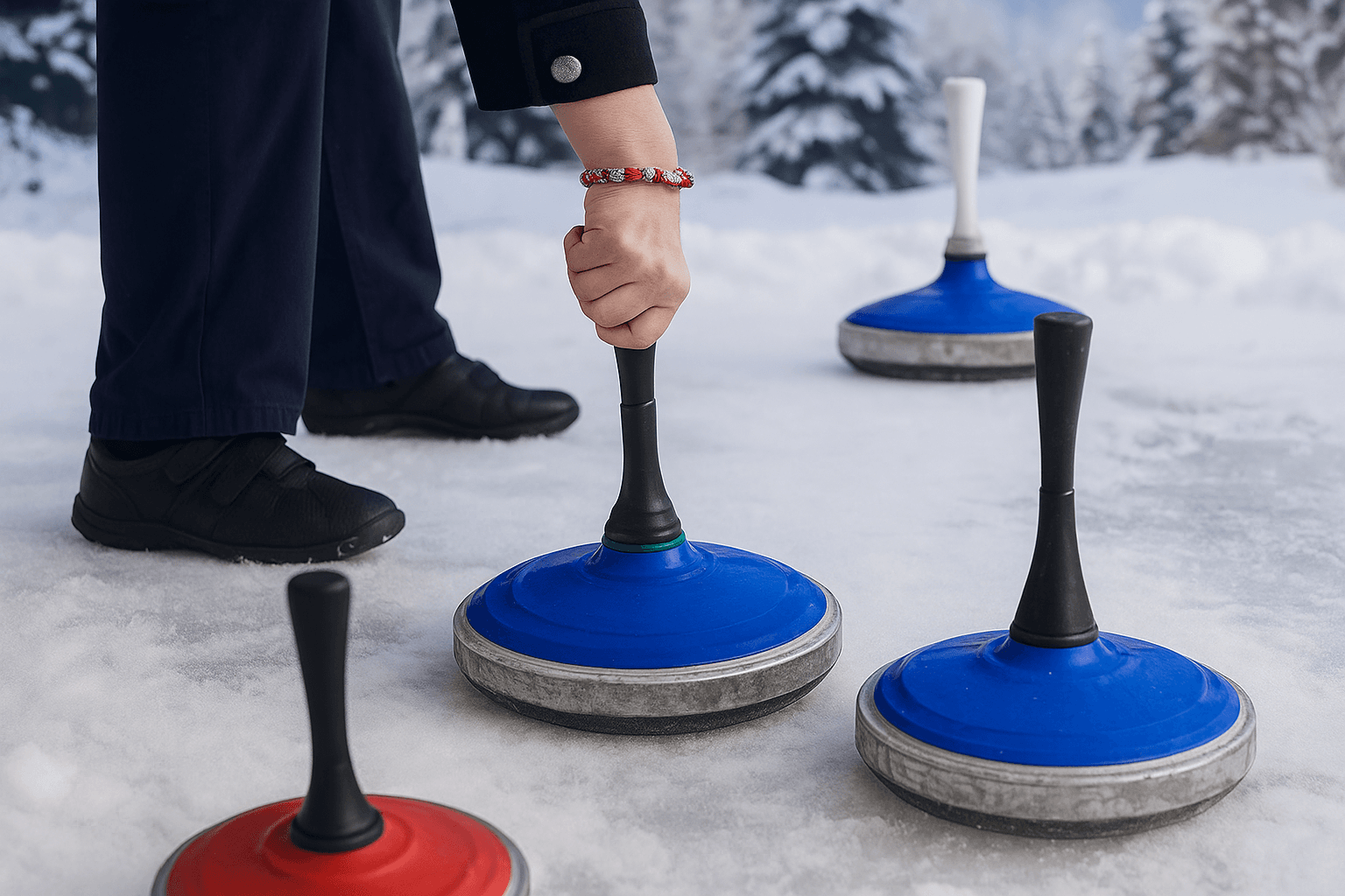 Eisstockschießen beim Winterleuchten Event